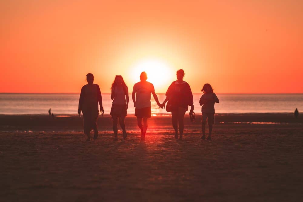 Family Reunited on the Beach - Person Locate Case Study